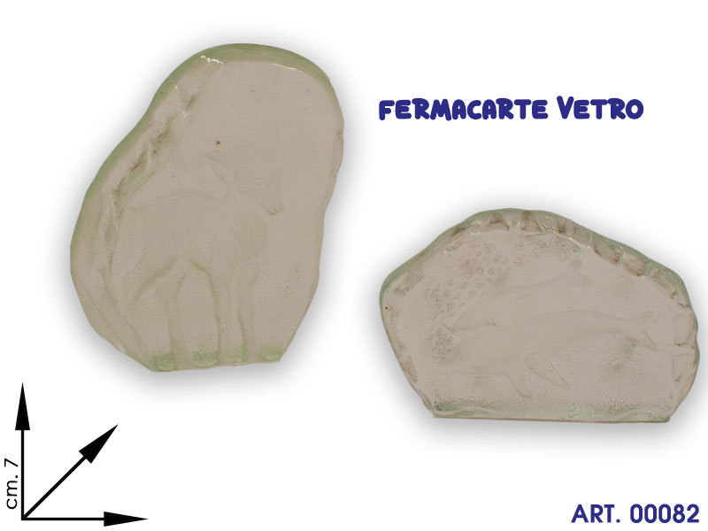 Gadget Fermacarte Vetro Cm7