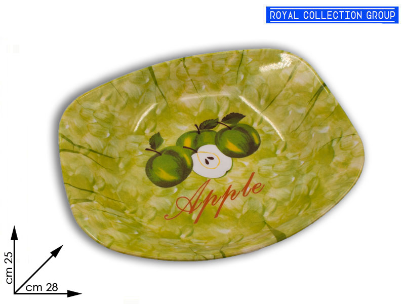 5061 Portafrutta Melamina Apple Cm28x25