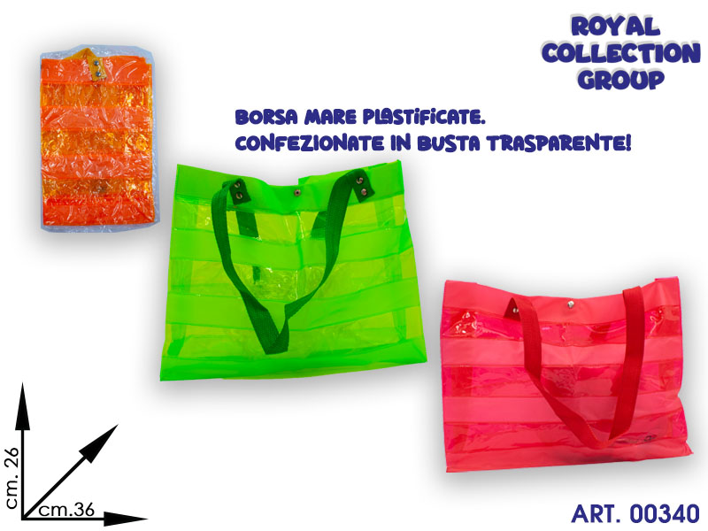 5099 Borsa Mare Plast Cm36x26