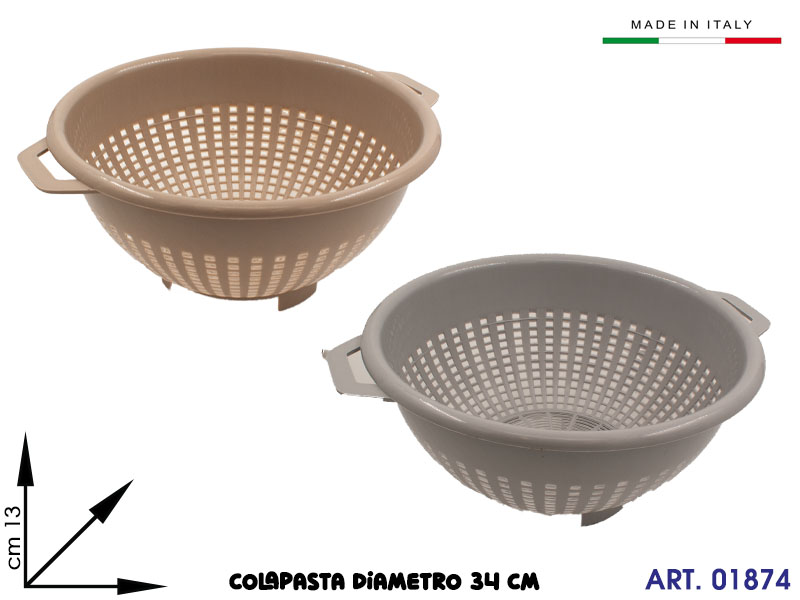187 Scolapasta Dm 31 Col Ass Cm 34