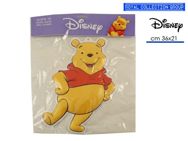 Wwp001 Rilievo Winnie Pooh Cm36x21
