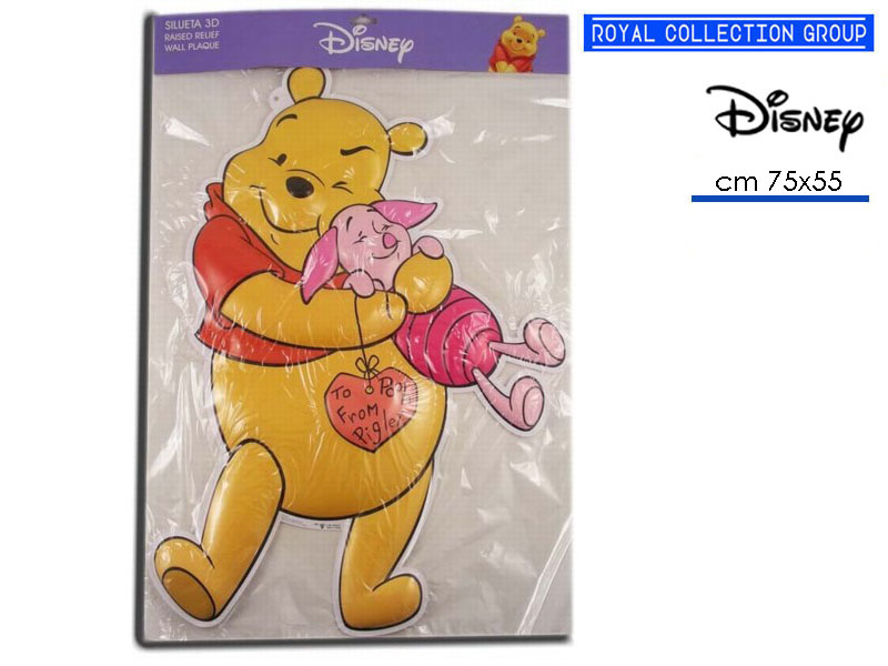 Wwp007 Rilievo Winnie Pooh Cm75x55