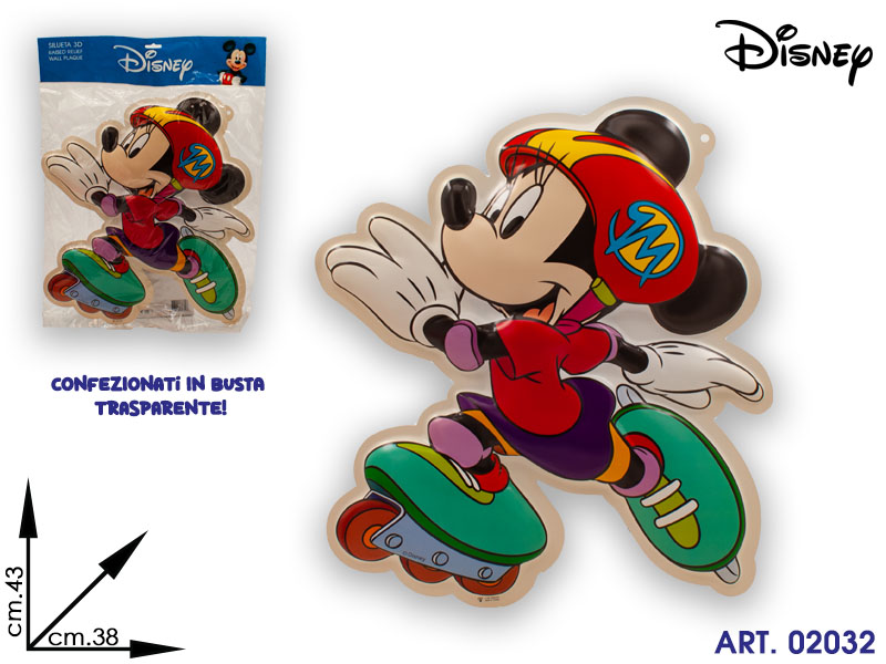 Mwp006 Rilievo Minnie Cm43x38
