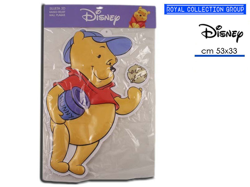 Wwp005 Rilievo Winnie Pooh Cm53x33