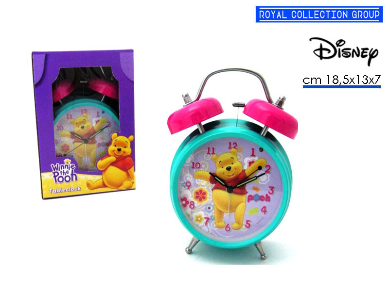 52 57654 Sveglia Winnie Pooh Cm18,5x13x7