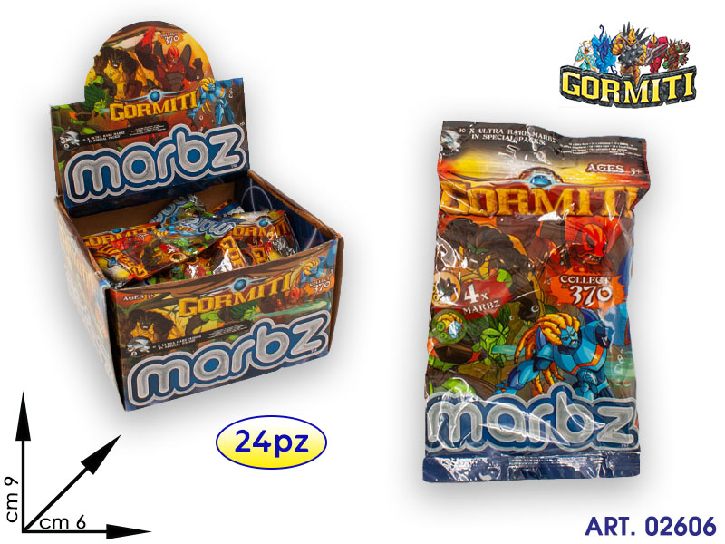 72950 Canicas Gormiti Display Min. 24 Pz 95030095