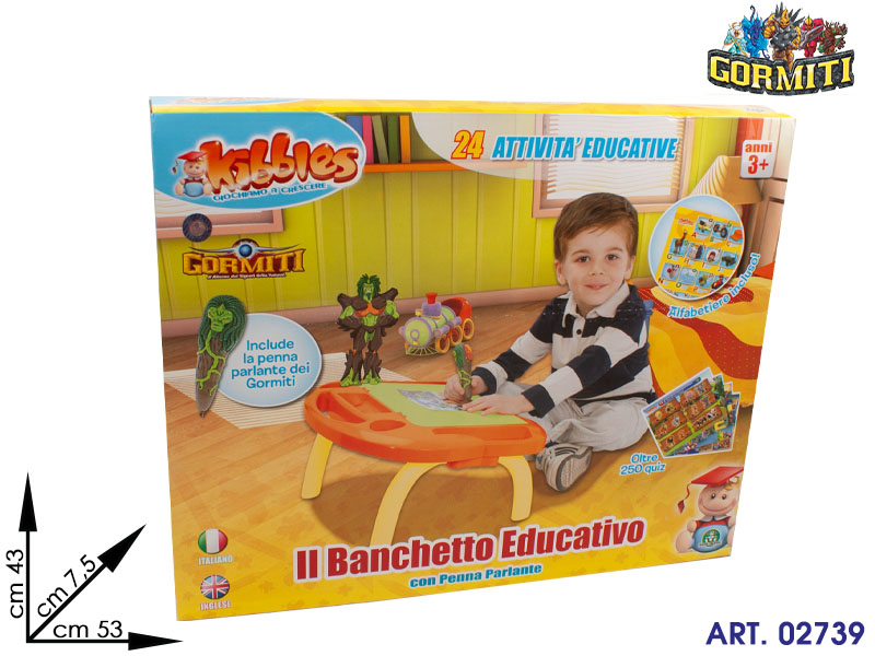 Kibbles Banchetto C/penna Gormiti Giochi Preziosi Cm53x43