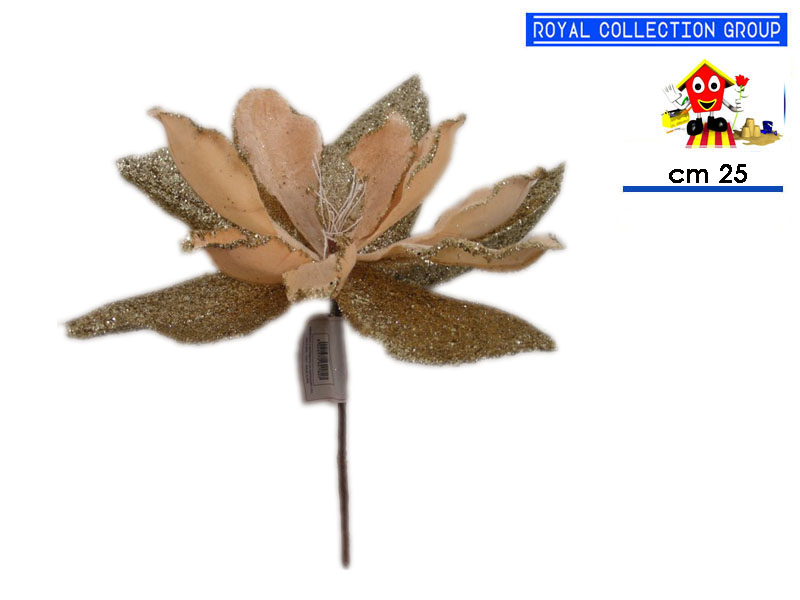 2653071 Magnolia Panna 5 Fiori Cm25 67021000