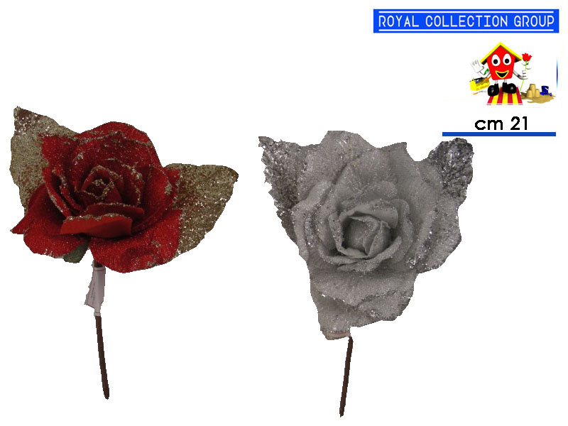 2653098 Rosa Rossa 2 Fiori Cm21 67021000