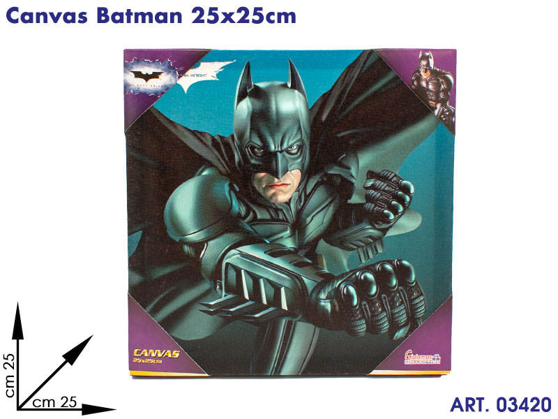 Cn013005 Quadro Canvass Batman Cm25x25