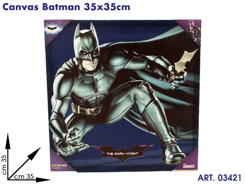 Cn013011 Quadro Canvass Batman Cm35x35