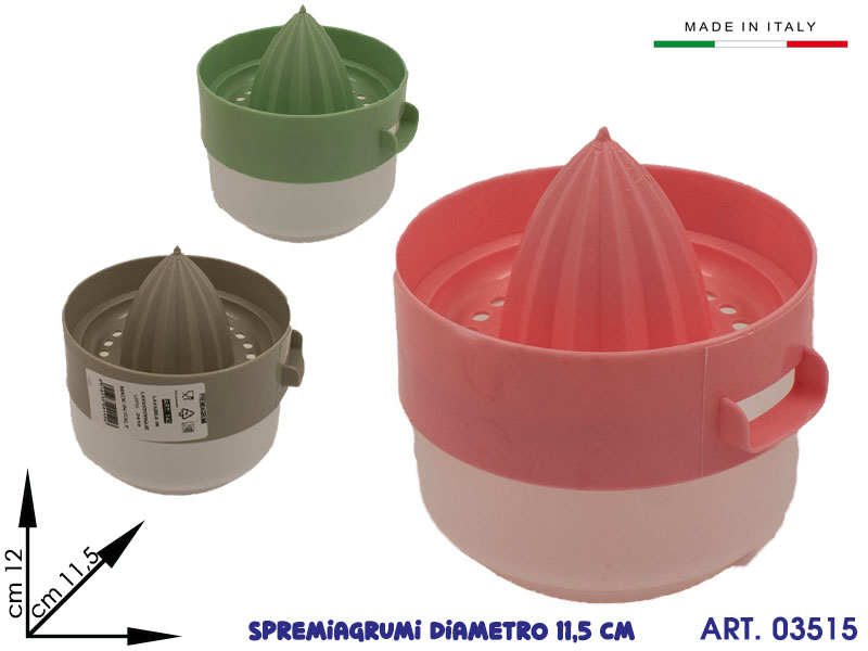 140 Spremiagrumi Col Ass Cm11,5x8 Made In Italy