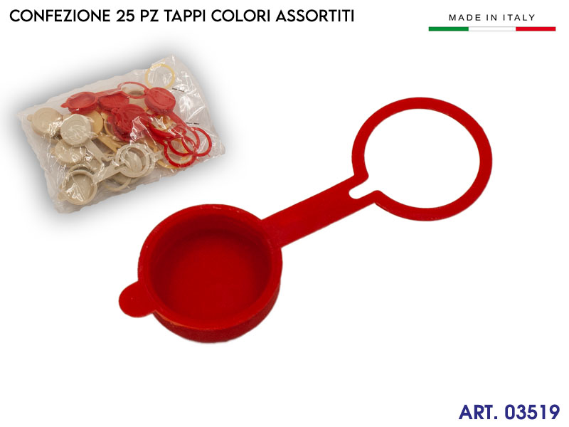 30530 Conf 25 Tappi Bottiglia Col Ass