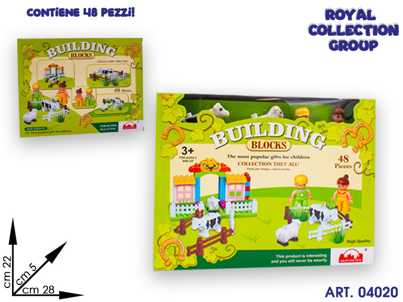 759704 Building Block Costr Pz48 Cm28x22 95030095