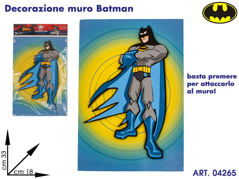 Sm081003 Decorazione Batman Cm33x18,5 95030095