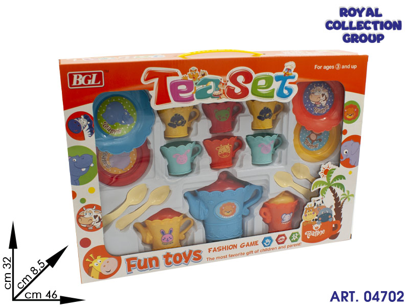 K033435 033423 Gioco Tea Set Gigante Cm46x32 95030095
