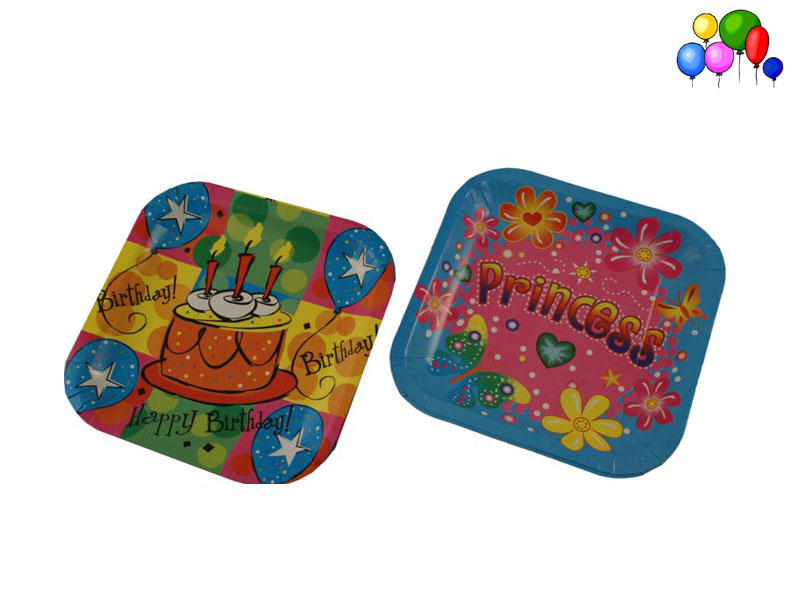 Ca170 Set Party Piatti Pz6 Cm24x24