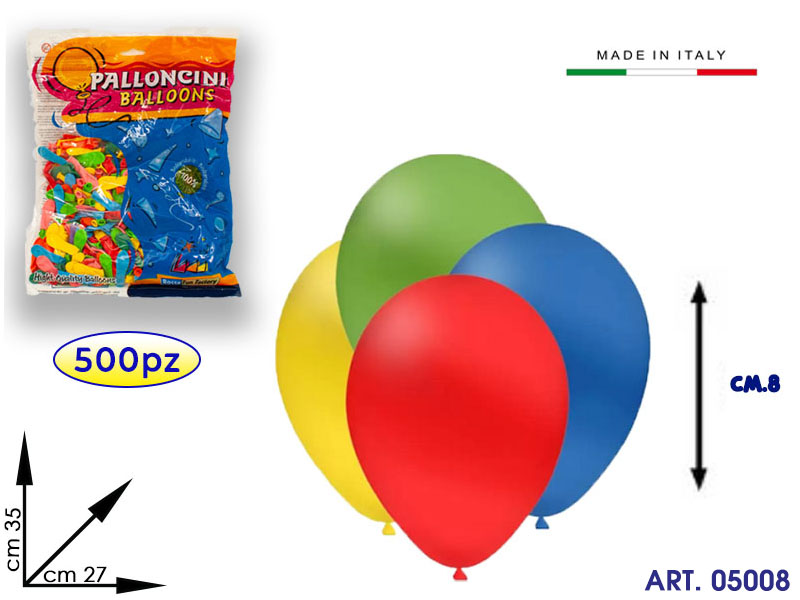 Pt20 Sacco Palloncini Bersaglio Bombe Acqua Pz500 Ass