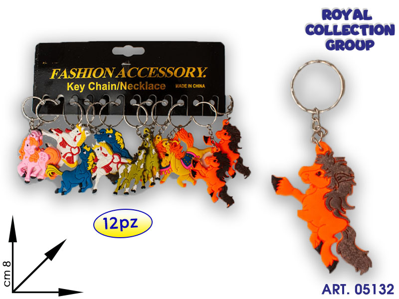 K006 K004 Portachiavi Pony Ass Cm8 Display 12 Pz