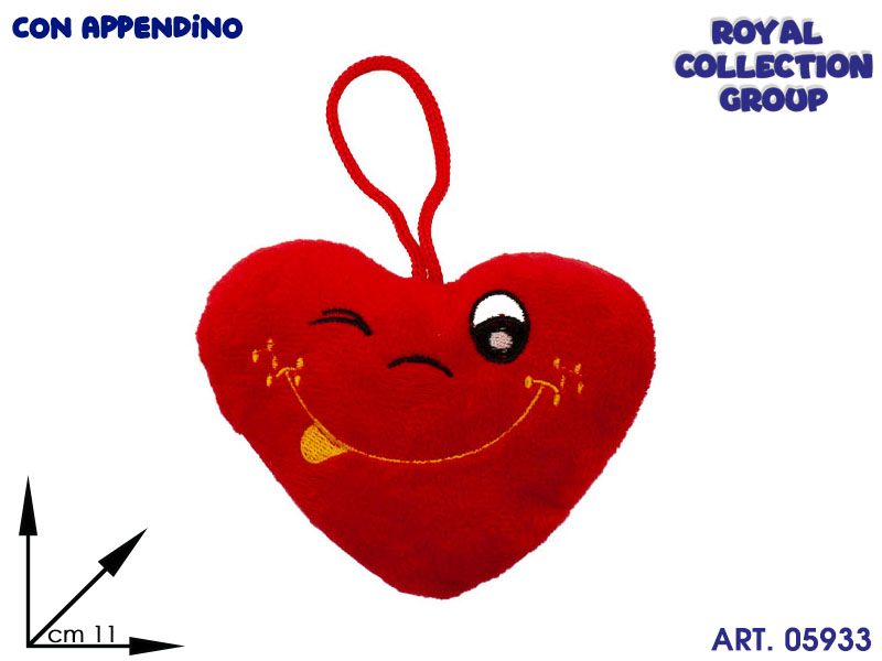 K259 Cuore Peluche Smile Cm11