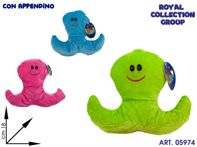 A1 14628 1 Peluche Piovra Col Ass Cm18 95030041