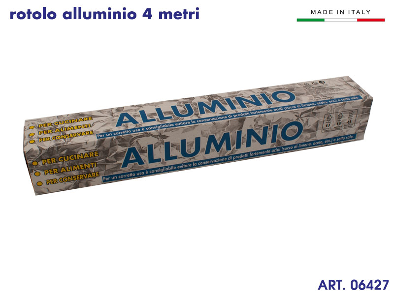 At08 Foil Alluminio T/8 4 Metri