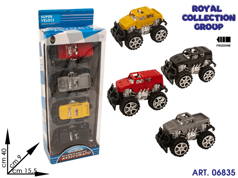 K105252 Set 4 Super Auto Friz  Cm 40x15.5
