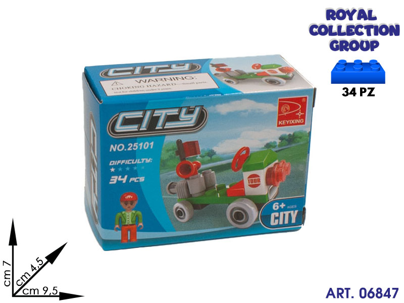 K129889 Build Costruzioni Auto Pz 32 25101 Cm  9.5x7