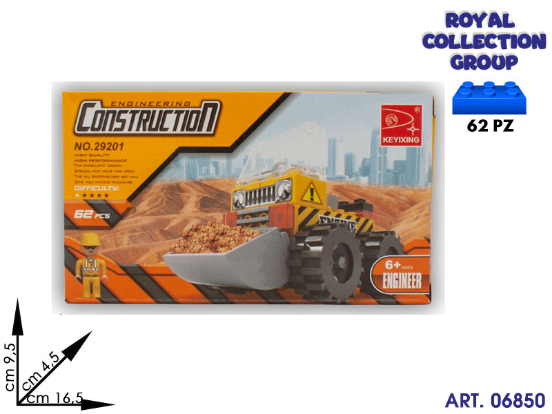 K130516  Build Costruzioni Ruspa Pz 60 29201 Cm 16.5x9.5