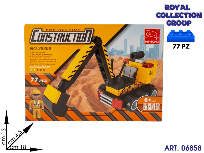K129940  Build Costruzioni Scavatore Pz 75 29308 Cm 18.5x13