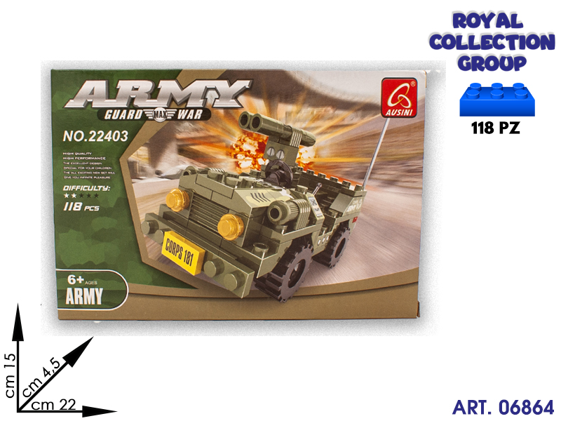 K129833  Build Costruzioni Militare A Pz 118 22403 Cm 22x15