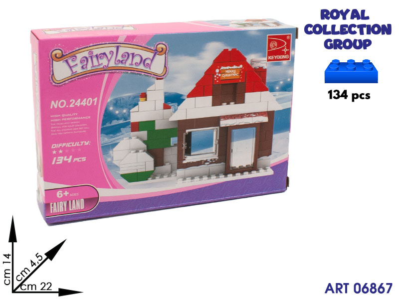 K129856  Build Costruzioni Fairy Land Pz 130 24401 Cm 22x15