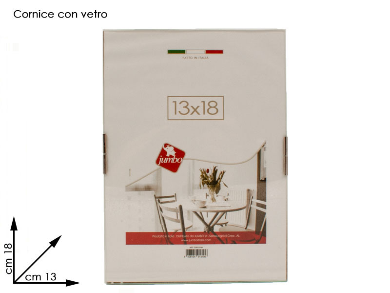 Cor131a Cornice A Giorno Cm 18x13 Vetro