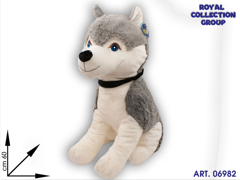 Sn31800 S Husky Peluche Gigante  Cm 60