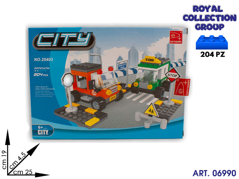 K129899  Build Costruzioni City Pz 196 25403 Cm 25.5x19