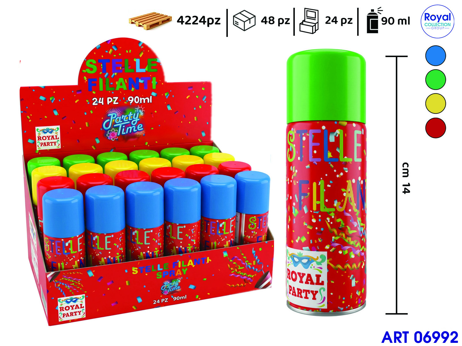 Stelle Filanti Spray Col Ass Ml 90