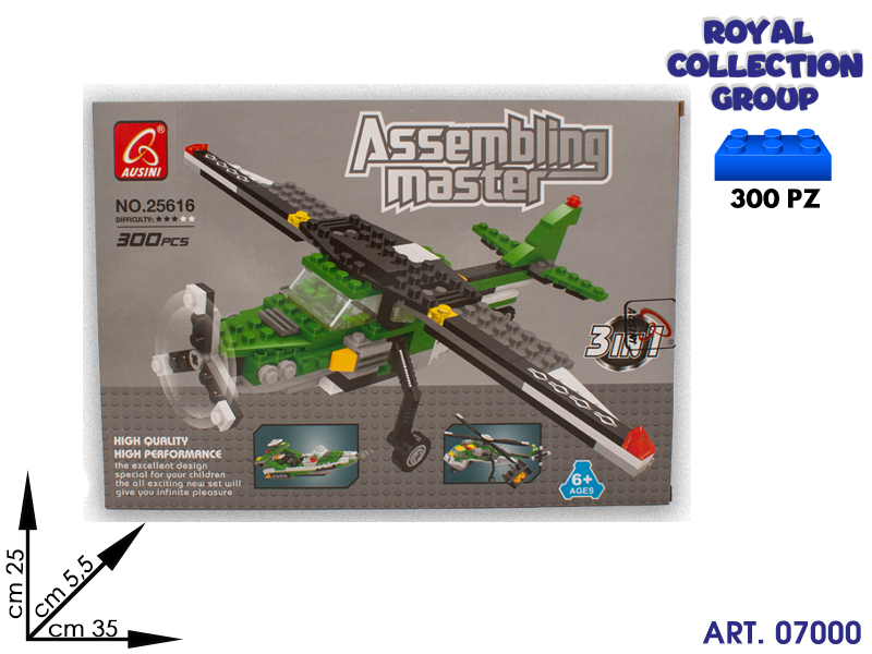 K490598  Build Costruzioni Ass Master Pz 300 25616 Cm 35x25