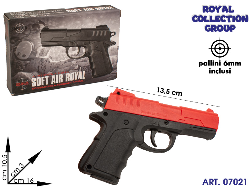 044 Pistola Soft Air Royal  Cm 16x10.5
