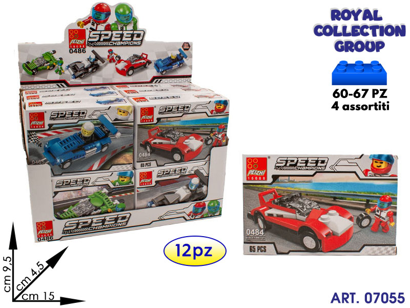 K310628 0484 Building Costruz Speed (display12pz) Cm 15x9.5