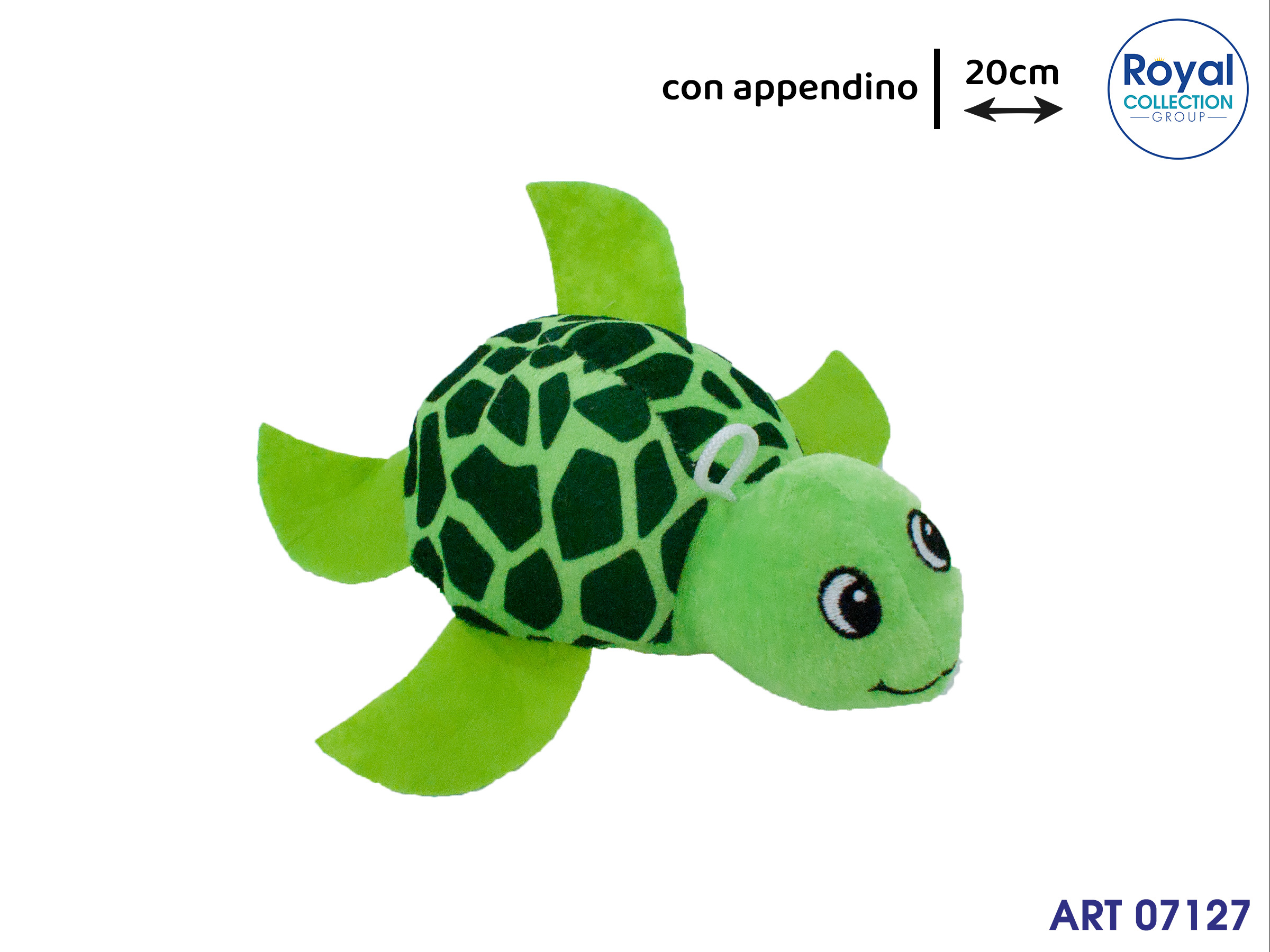Pl Tort8- A1 12120 Tartaruga Peluche Cm 20