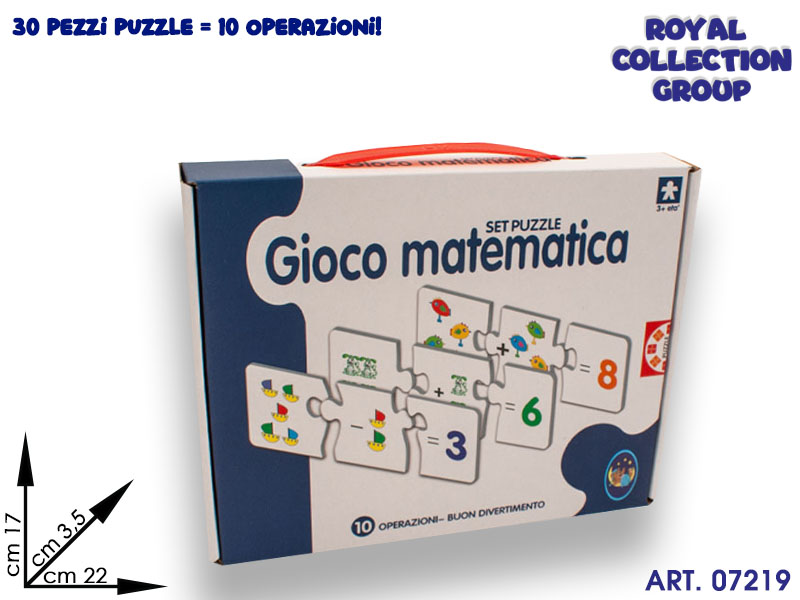 K0011209 Set Puzzle Matematica Cm 22 X17