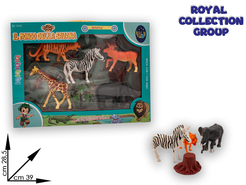 K0011366 Mondo Della Savana  Cm 39x28.5