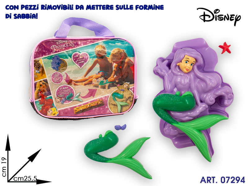 003  Borsetta Mare Ariel Princess  Cm 25.5x19