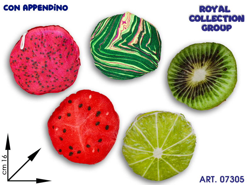 A1 17207-1 Frutta Assortita Peluche Cm 16 95030041
