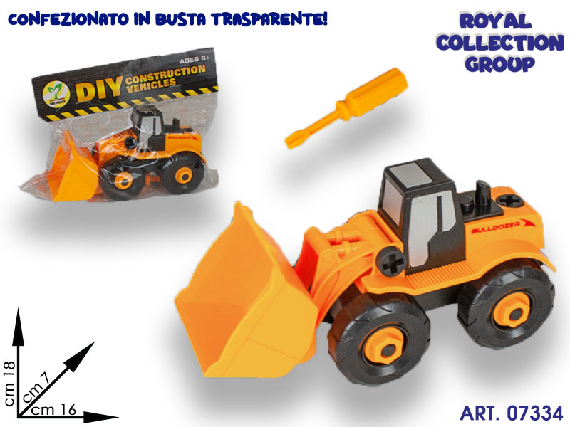 K4900857 Automezzo Ruspa C/cacciavite Smontabile Cm 17