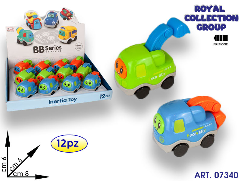 K101266 Automezzo Ruspa A Friz Display 12 Pz  Cm 10