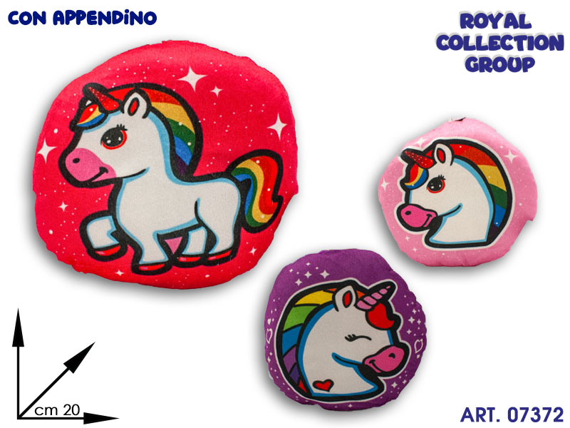 Pl2020020-20  Unicorno Peluche Ass Cm 20