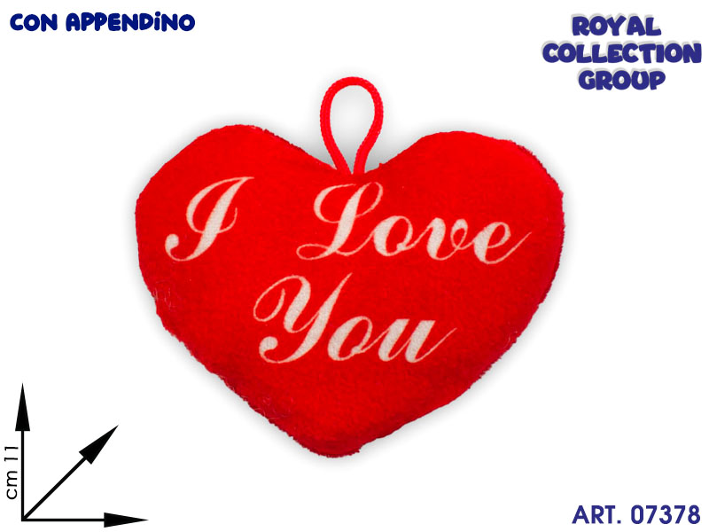 Pl2020001 Cuore Sorriso Rosso Ass Cm 11
