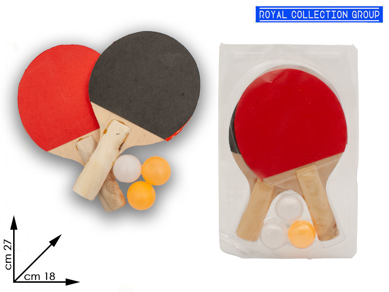 K1500 K4401735 Set Ping Pong C/3 Palline Cm 27x18