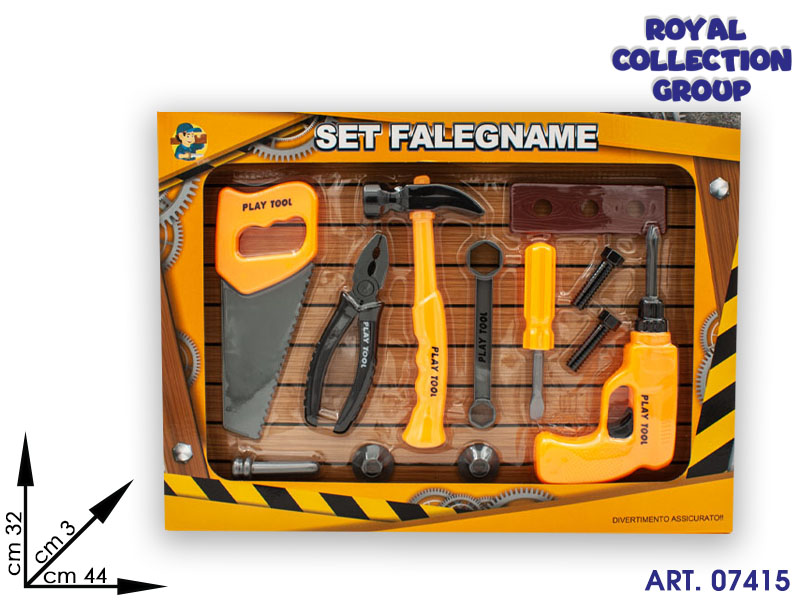 K1300178 Scatola Set Falegname  Cm 44x32